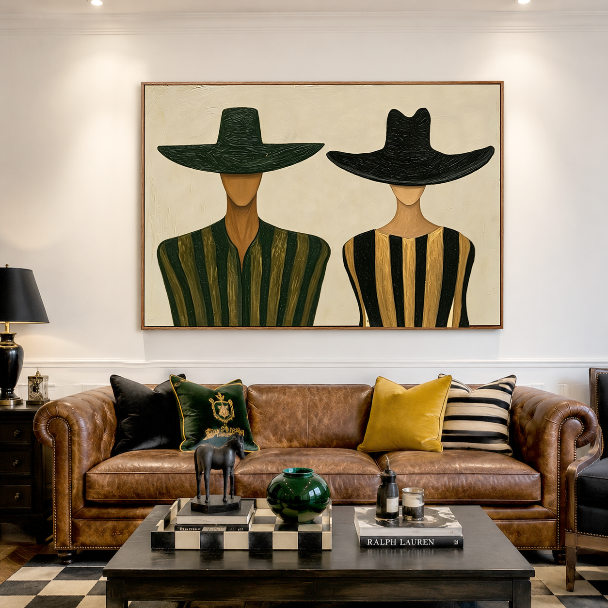 Urban Silhouettes – Abstract Minimalist Figure Wall Art