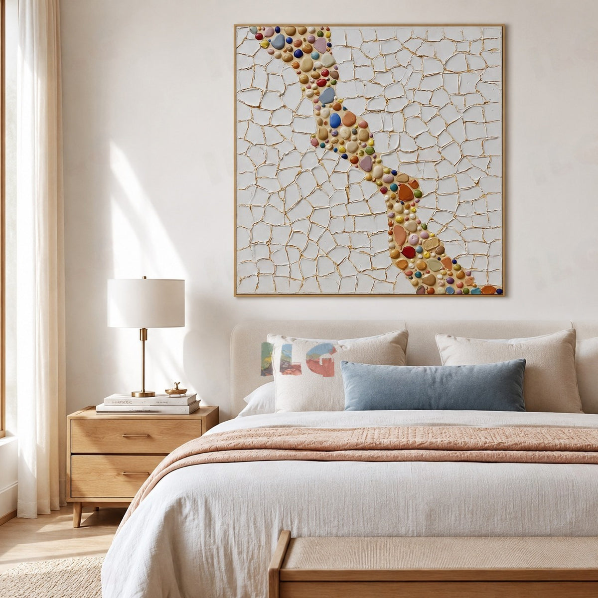 Colorstone Vein – Abstract Textured Wall Art