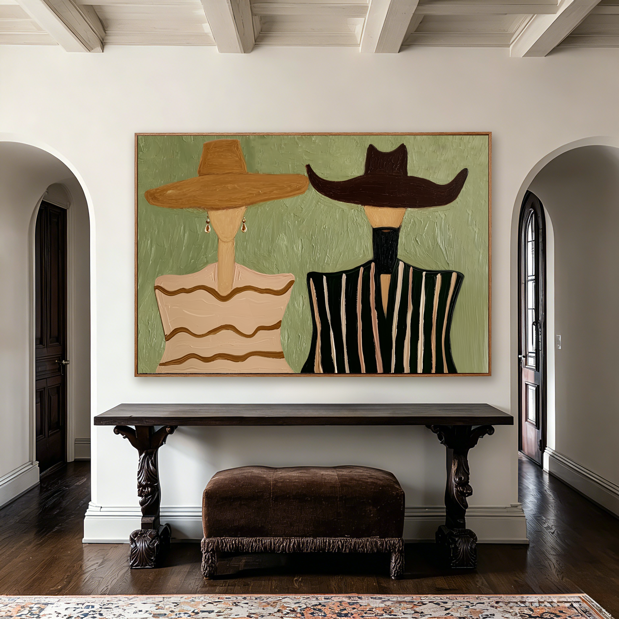 Kindred Horizons - Modern Figurative Wall Art