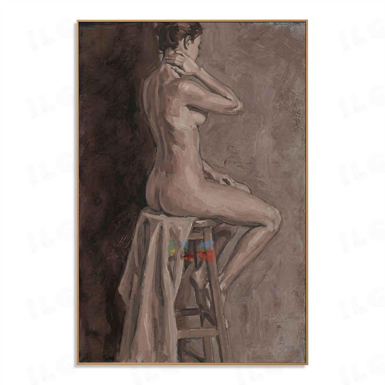 Quiet Contemplation – Figurative Wall Art