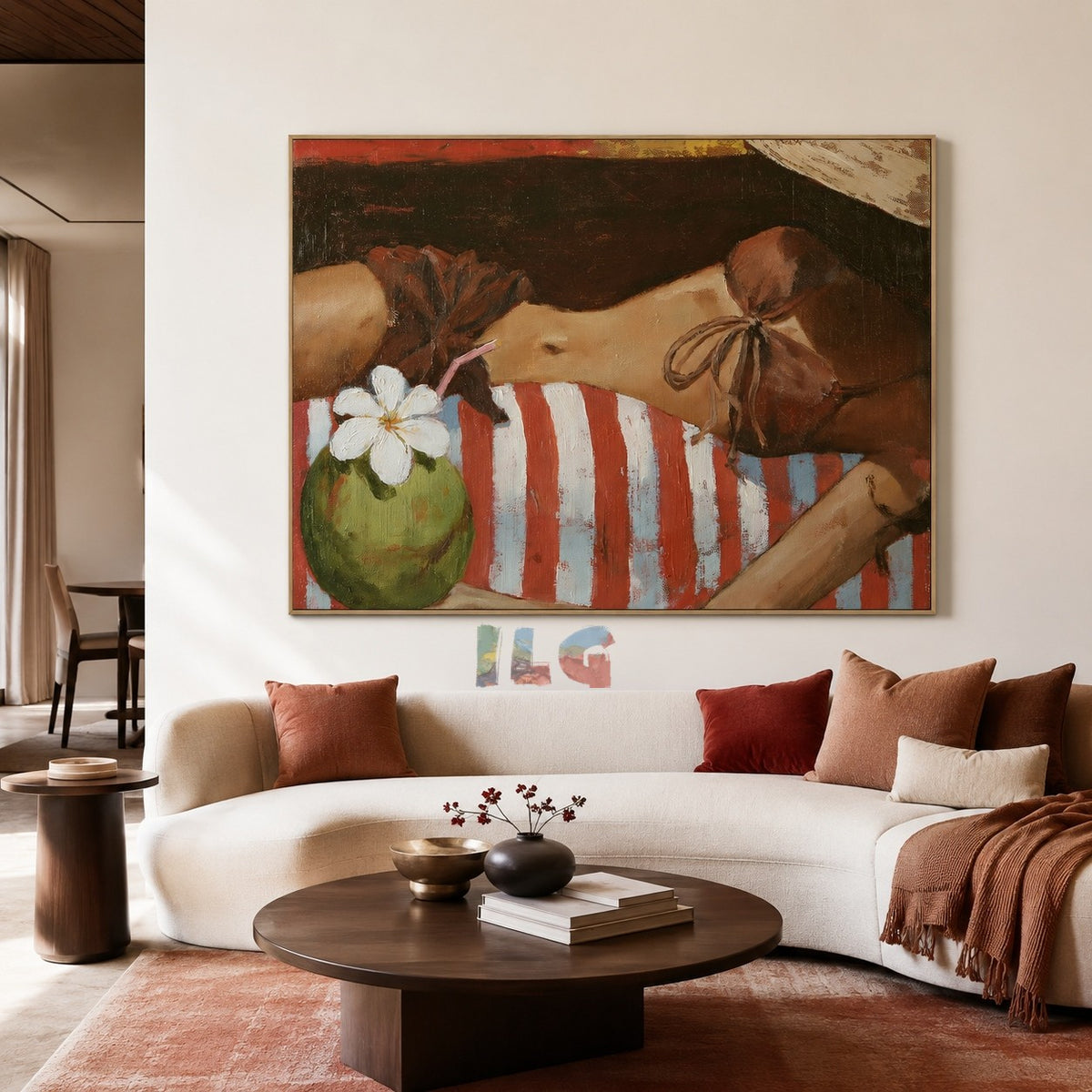 Summer Reverie – Coastal Lifestyle Figurative Wall Art