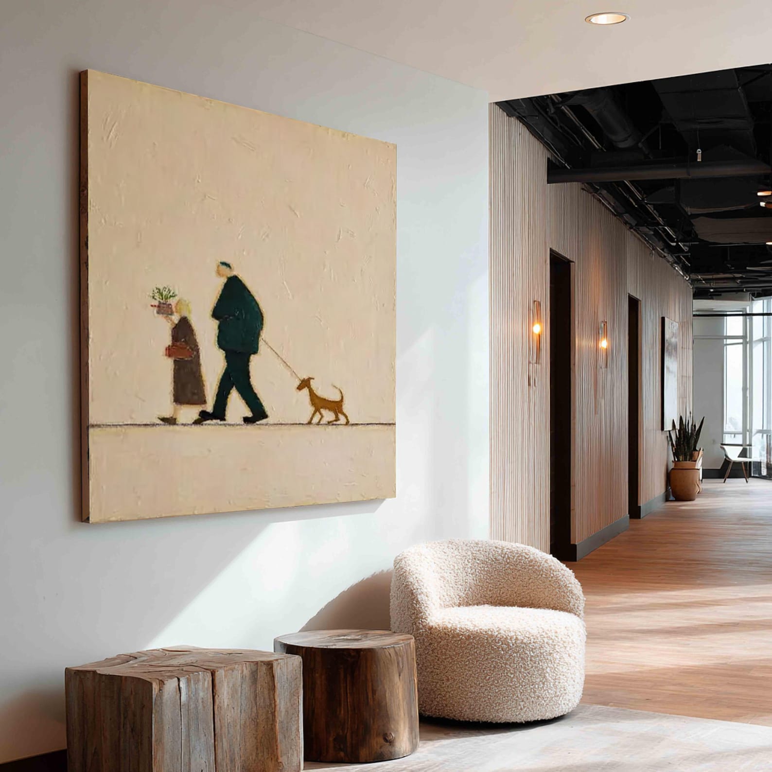 Together Home - Minimalist Family Canvas Art