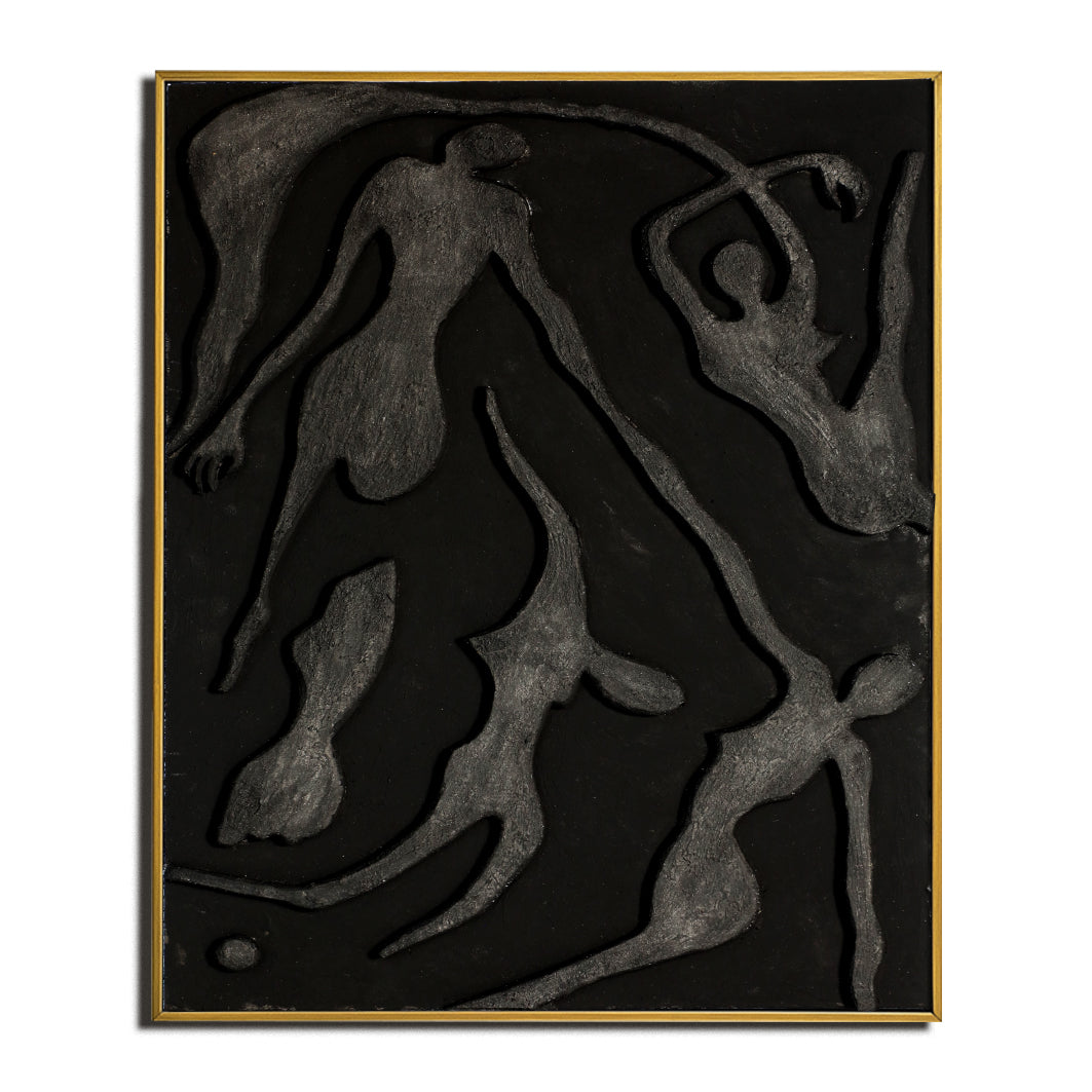 Fluid Silhouettes: Abstract Art