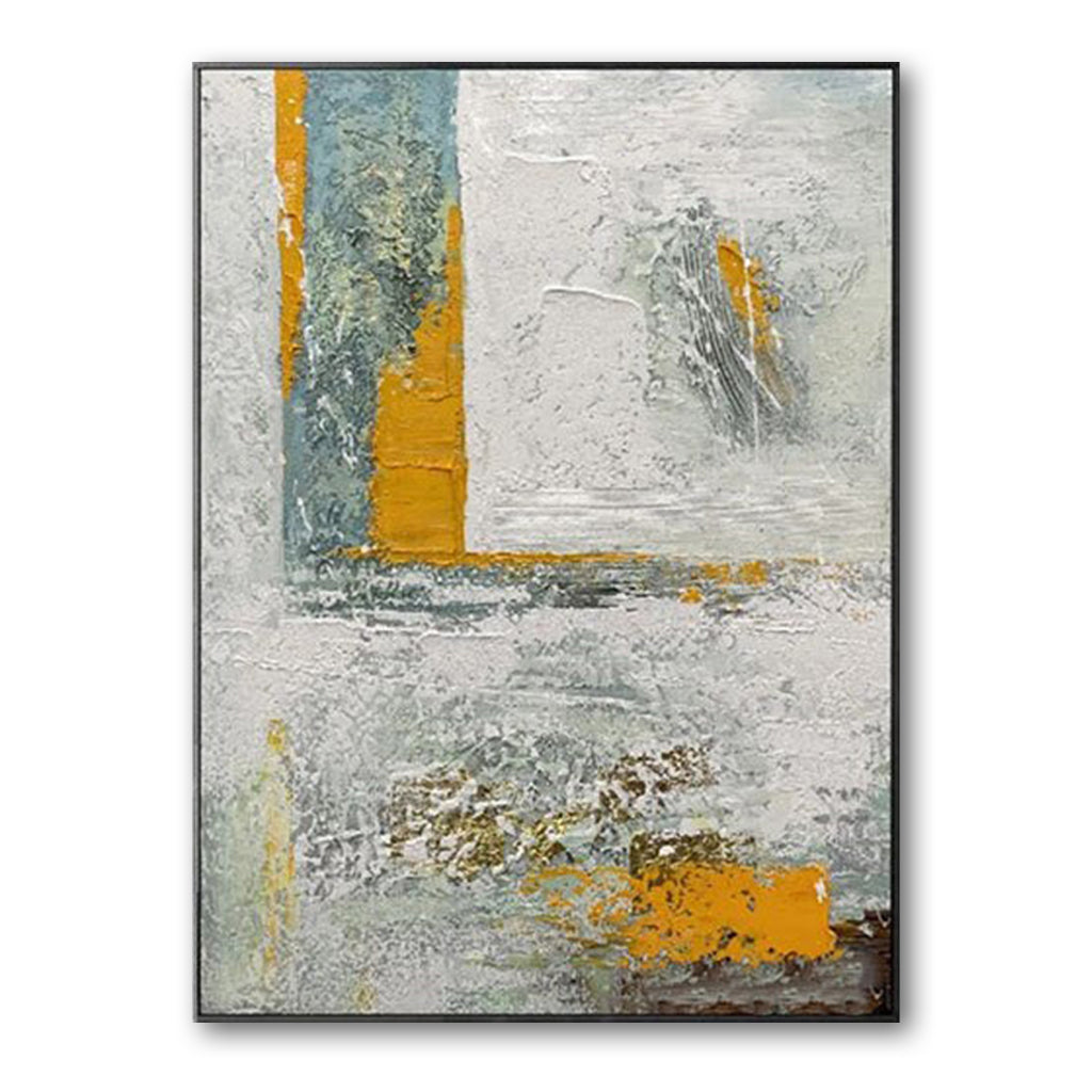 The Journey: Modern Abstract Wall Art with Layered Textures