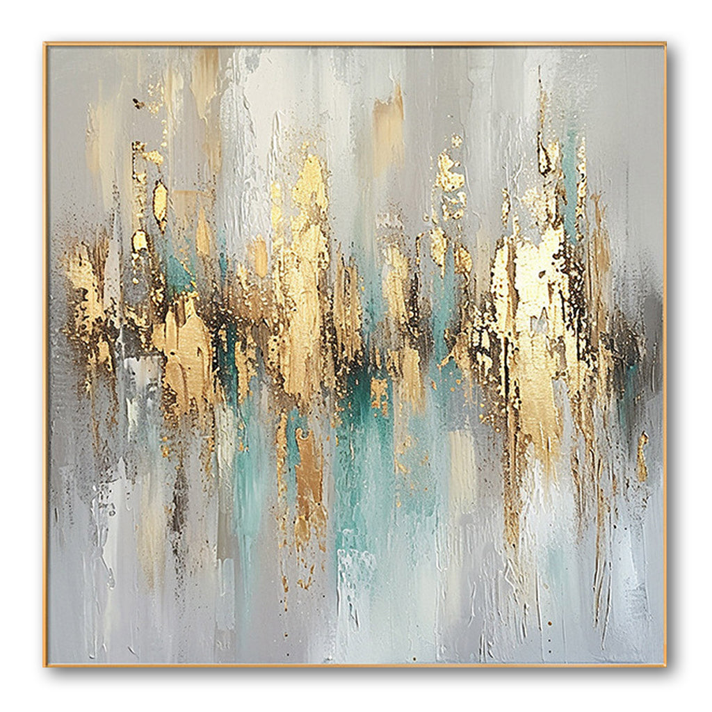Wabi Sabi Wall Art Abstract Art - GOLDEN YEARS