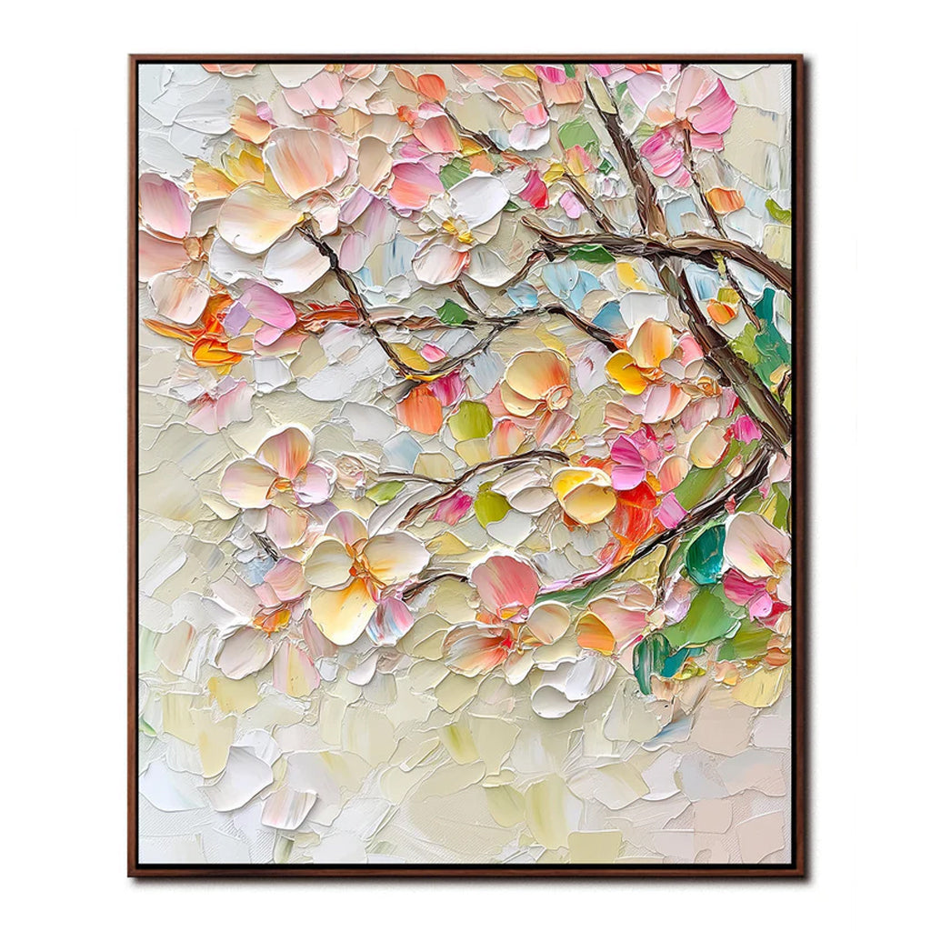 Blossoming Harmony: Abstract Art