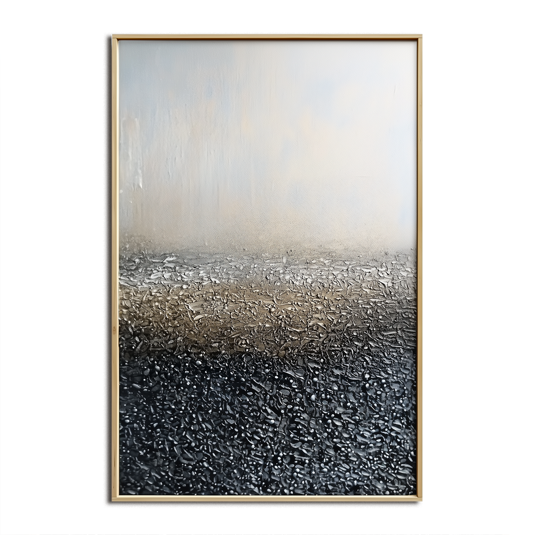 Eternal Horizon – Hand-Painted 3D Textured Abstract Oil Painting on Canvas