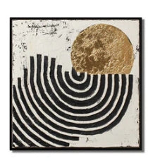 special payment link for Rhythmic Triptych 1pc with gold frame at size 40"x40"