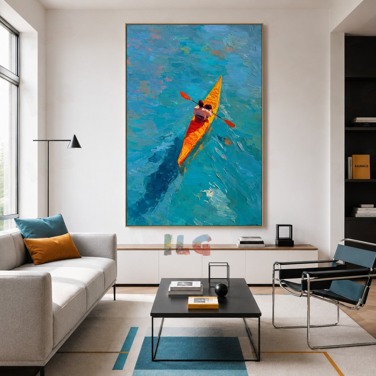 Azure Voyage – Coastal Adventure Wall Art