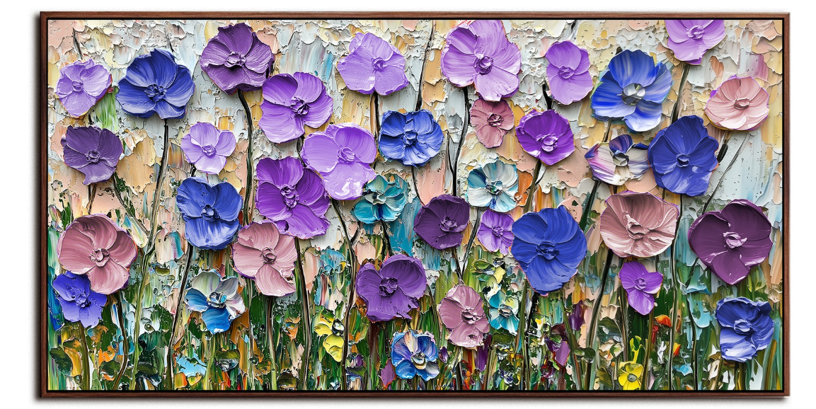 special payment link for Blooming Meadow piece with the Gold Frame, 40''x 80''