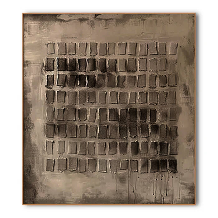 special payment link for Grid Harmony with Wood Frame at size 72"x72"