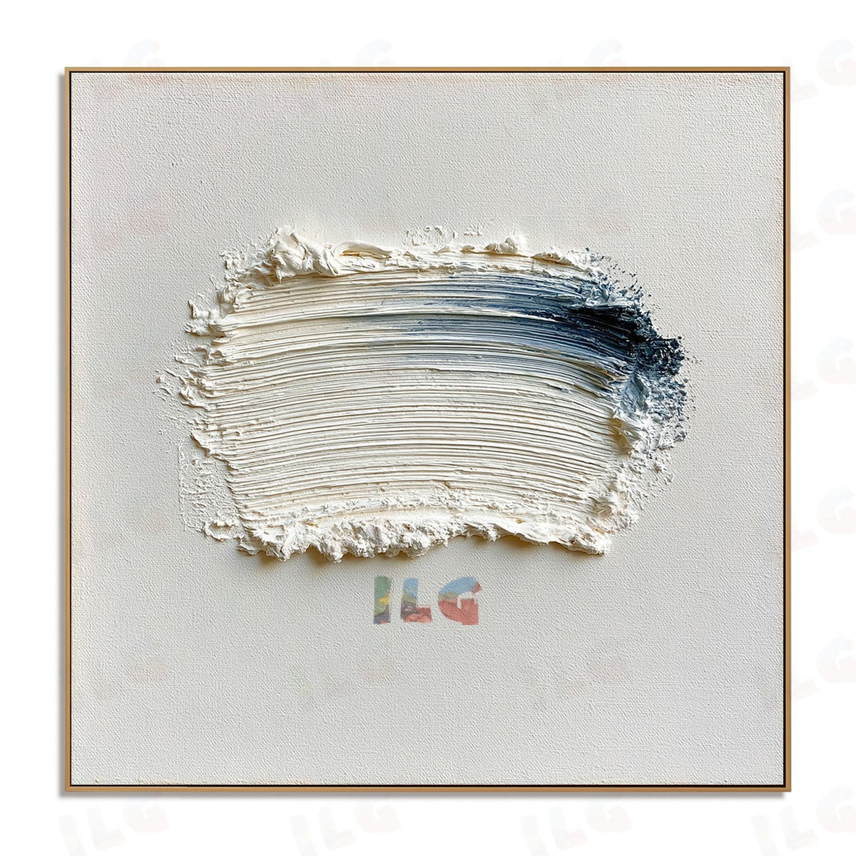 Arctic Flow – Modern Textured Wall Art