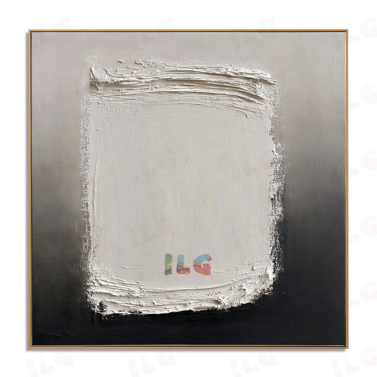 Ivory Structure – Modern Textured Wall Art