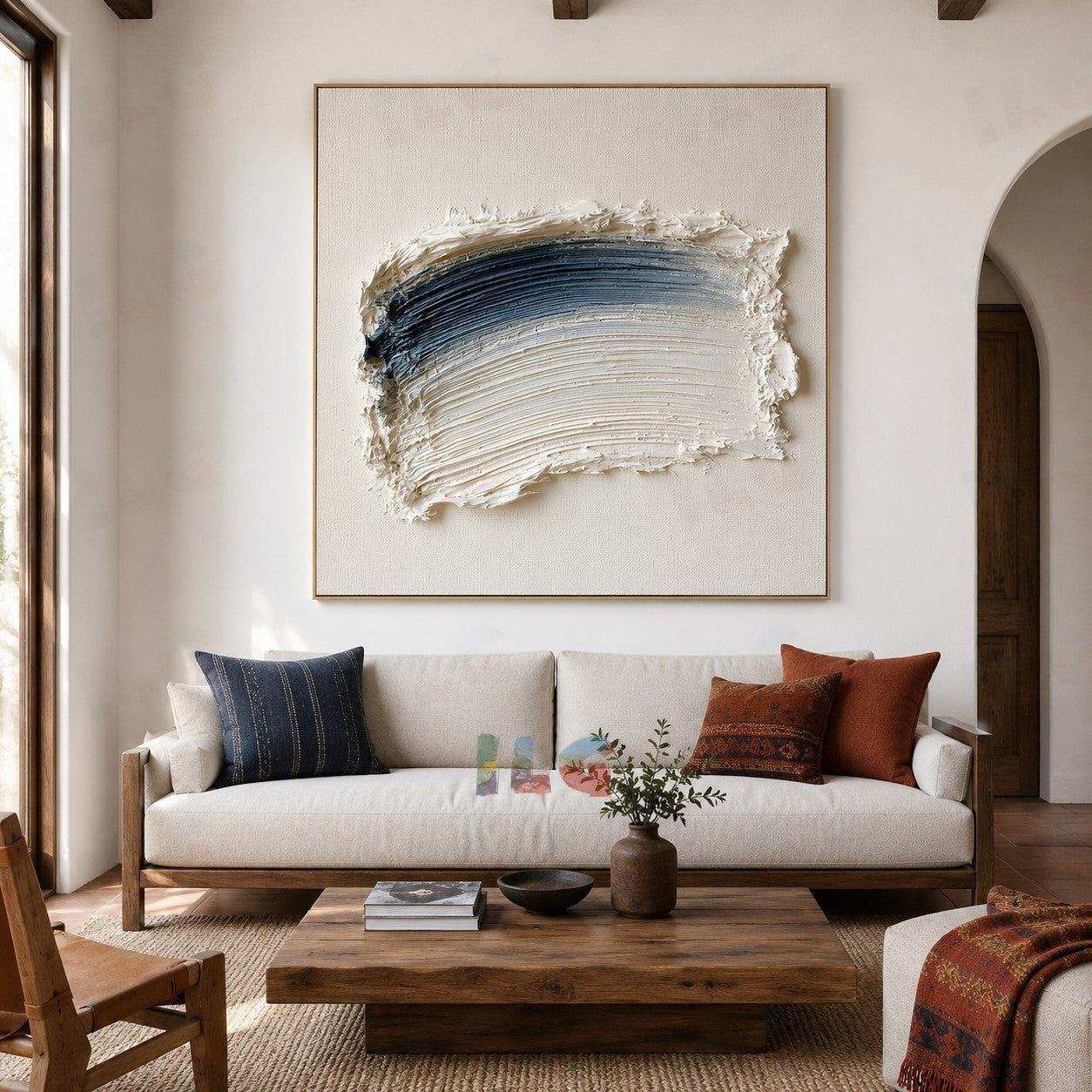 Ocean Flow – Modern Textured Wall Art