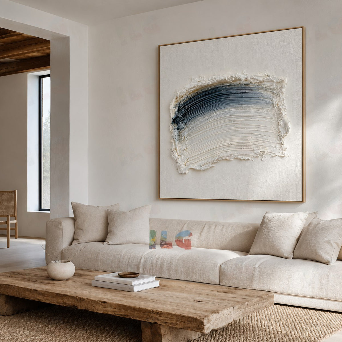 Ocean Flow – Modern Textured Wall Art