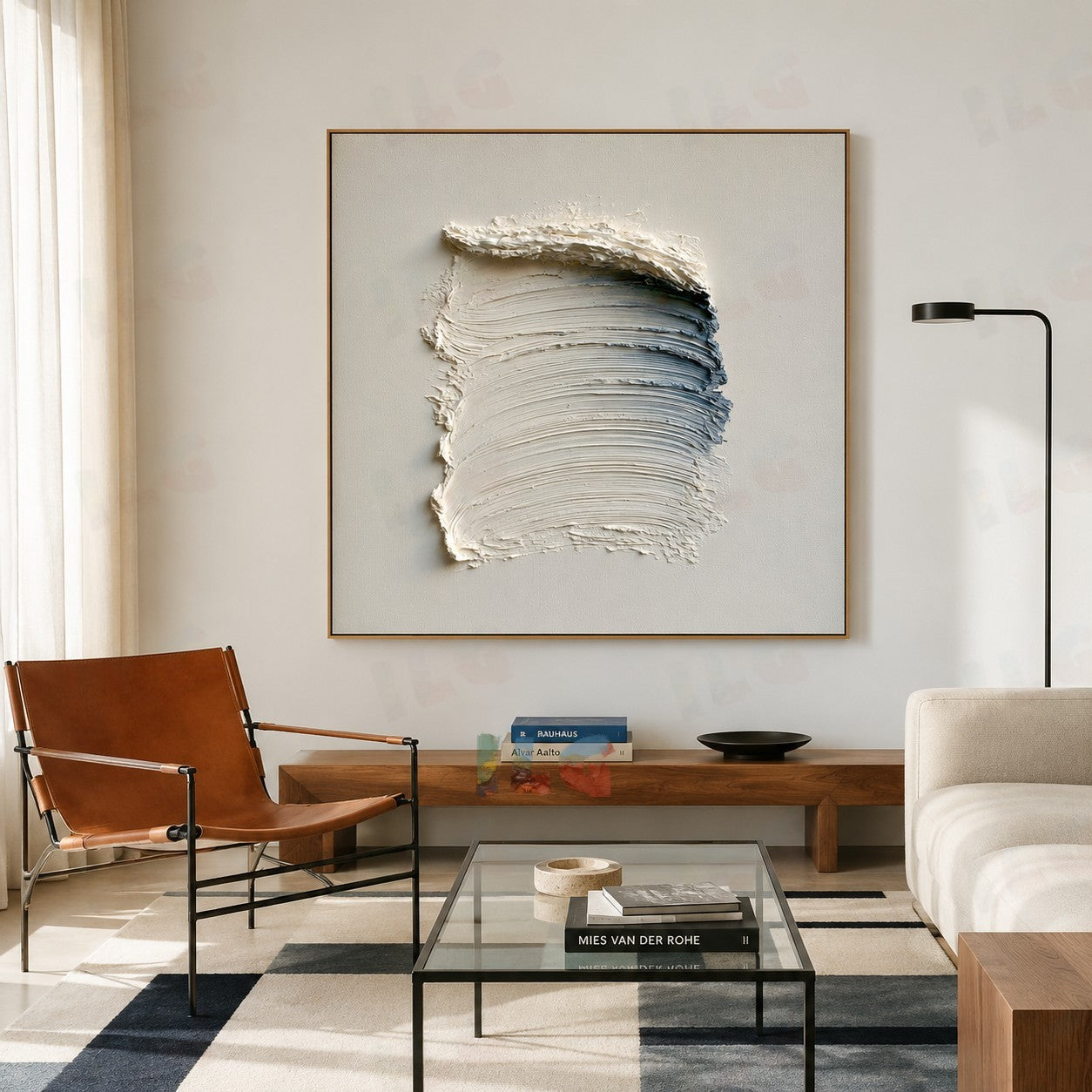 Ocean Mist – Modern Textured Wall Art