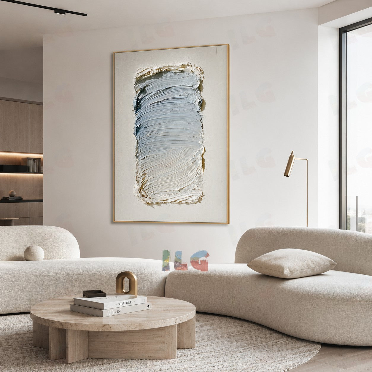 Slate Passage – Vertical Texture Acoustic Wall Art