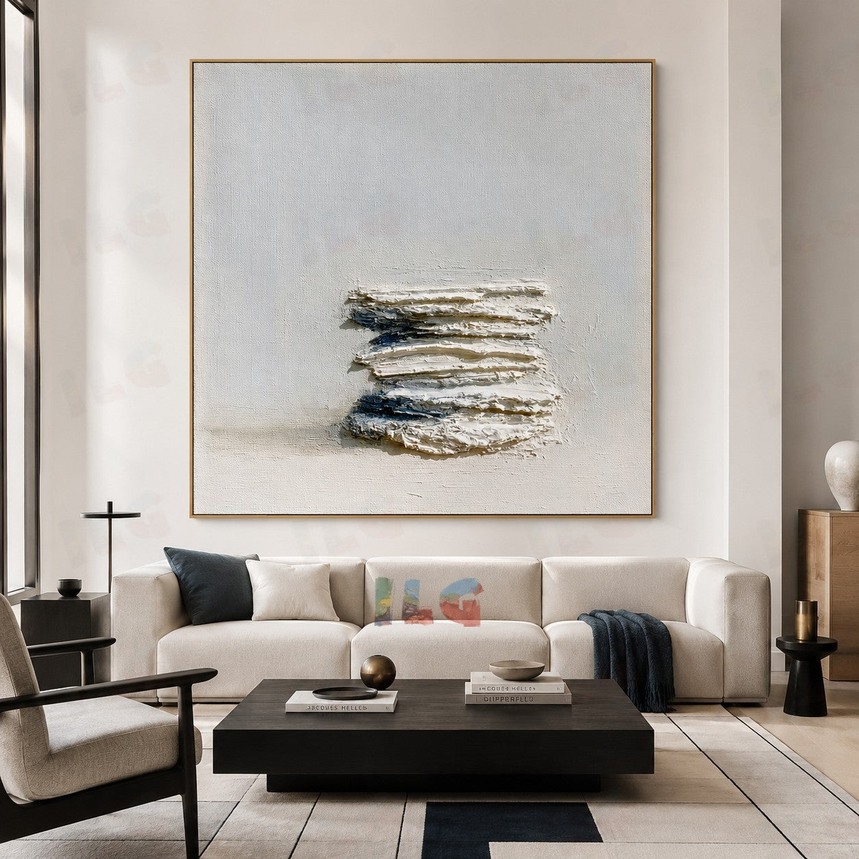 Tidal Rhythm – Modern Textured Wall Art