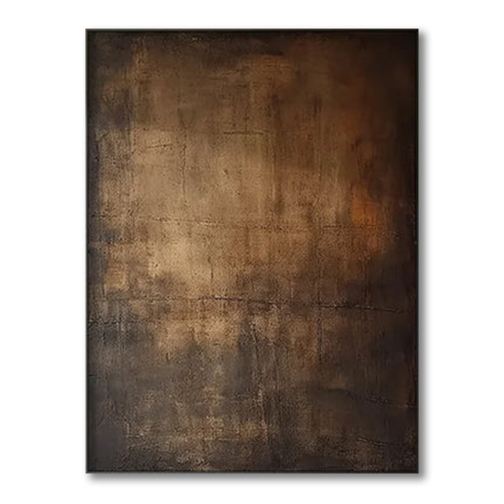 Deep Stillness – Large Textured Abstract Wall Art for Calm Modern Spaces