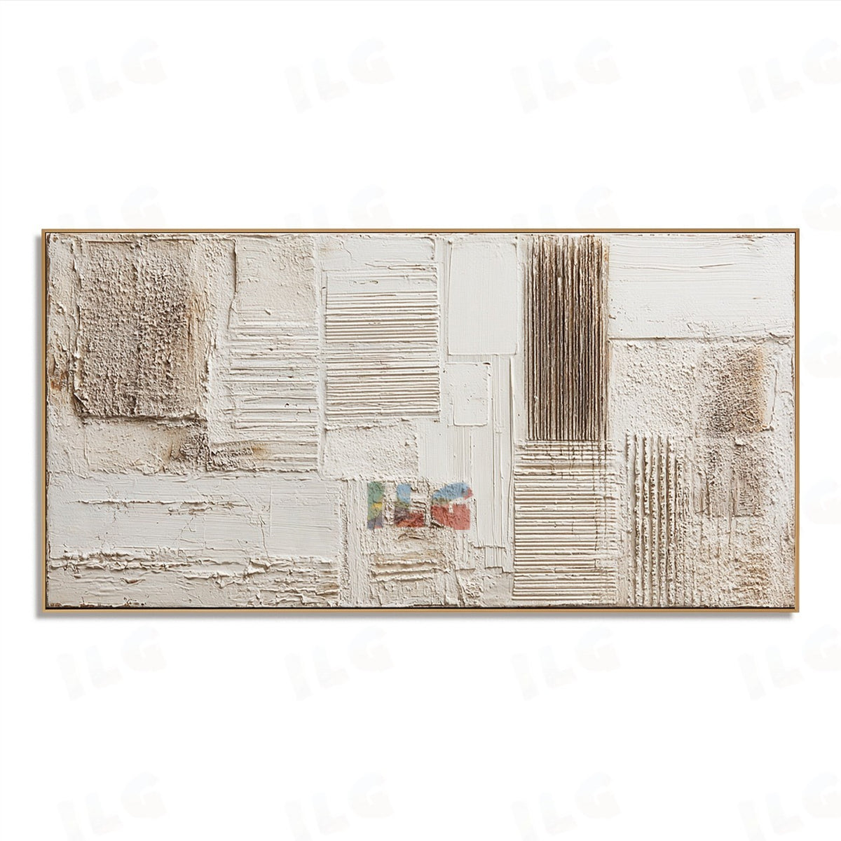 Architectural Whisper – Abstract Textured Wall Art