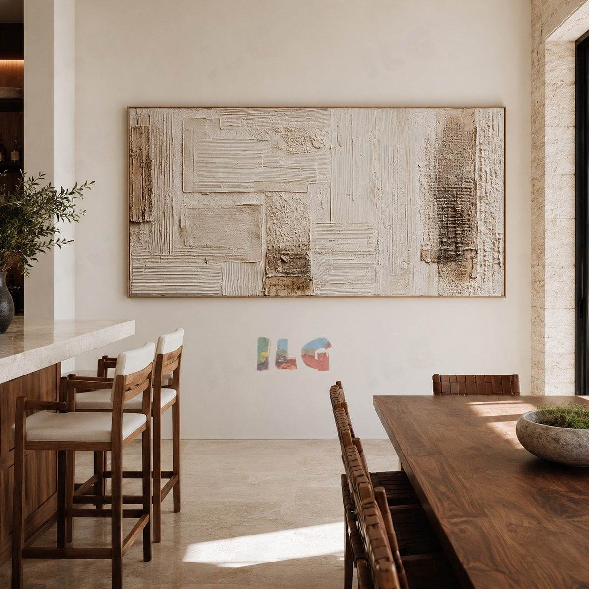 Organic Stonework – Abstract Textured Wall Art