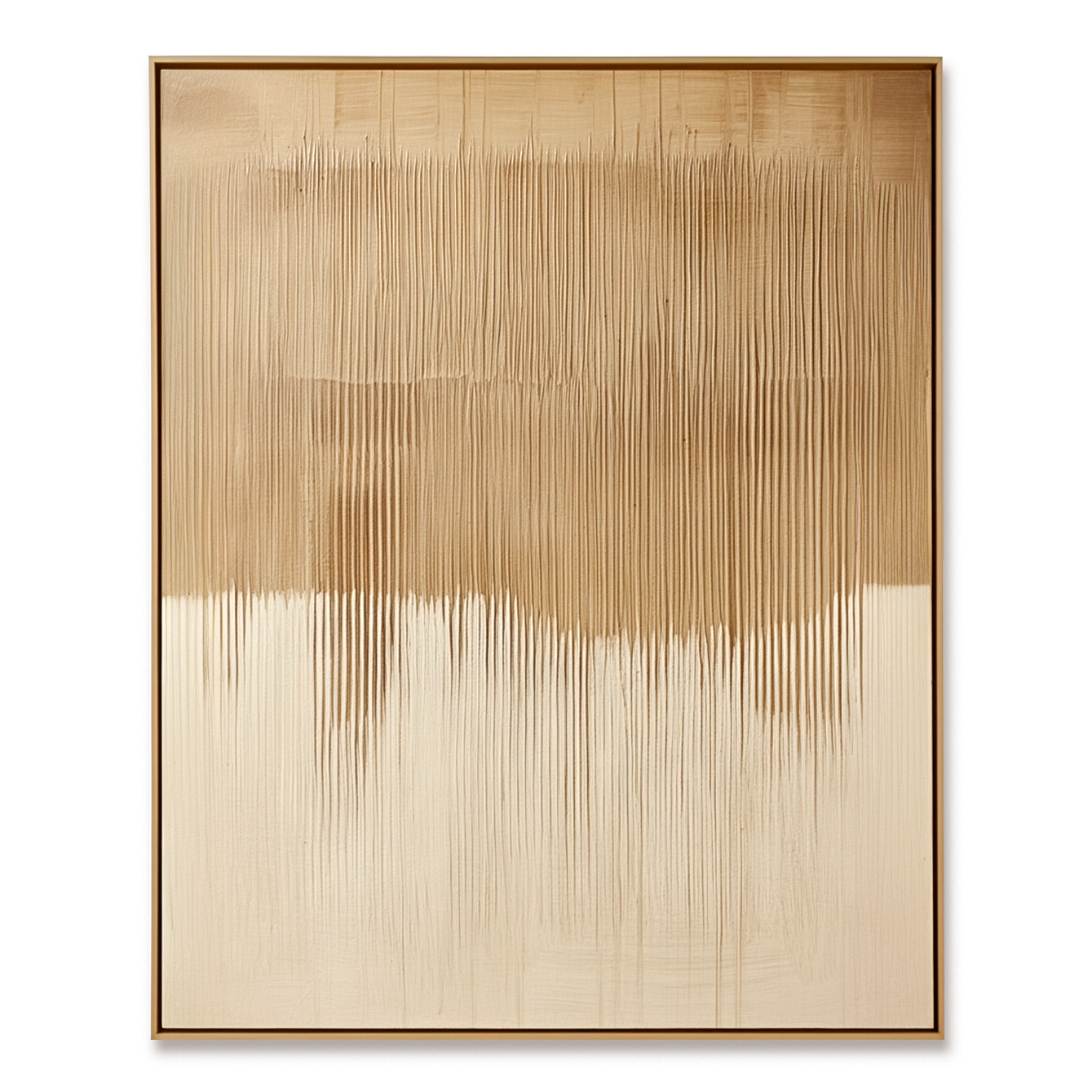 Vertical Stillness – Wabi-Sabi Textured Abstract Wall Art