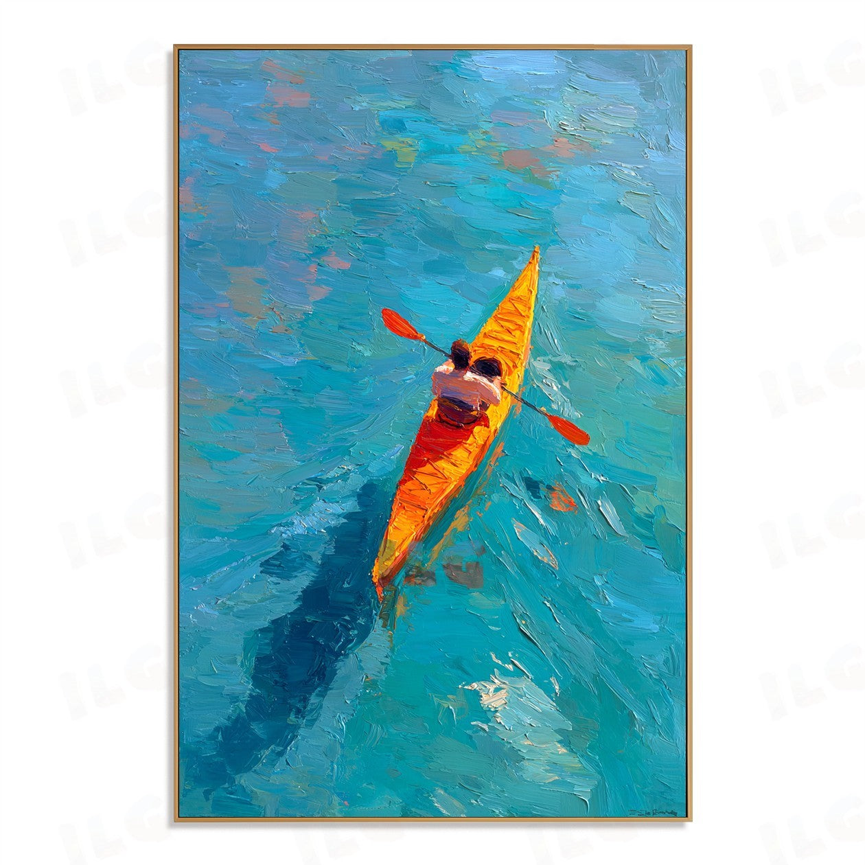 Azure Voyage – Coastal Adventure Wall Art