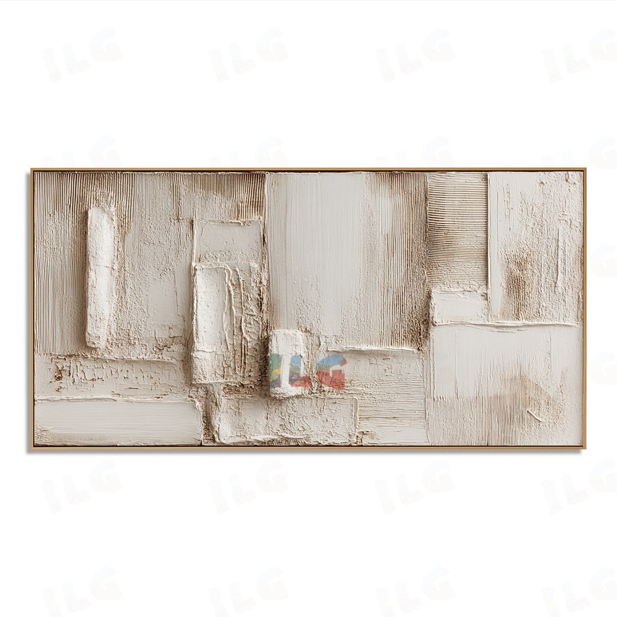 Earthbound Layers – Abstract Textured Wall Art