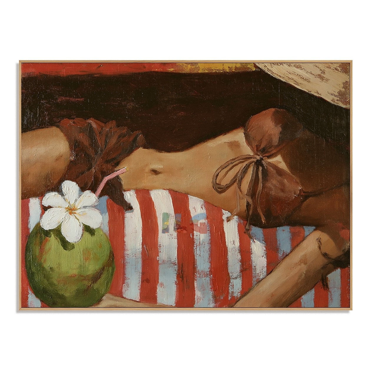 Summer Reverie – Coastal Lifestyle Figurative Wall Art