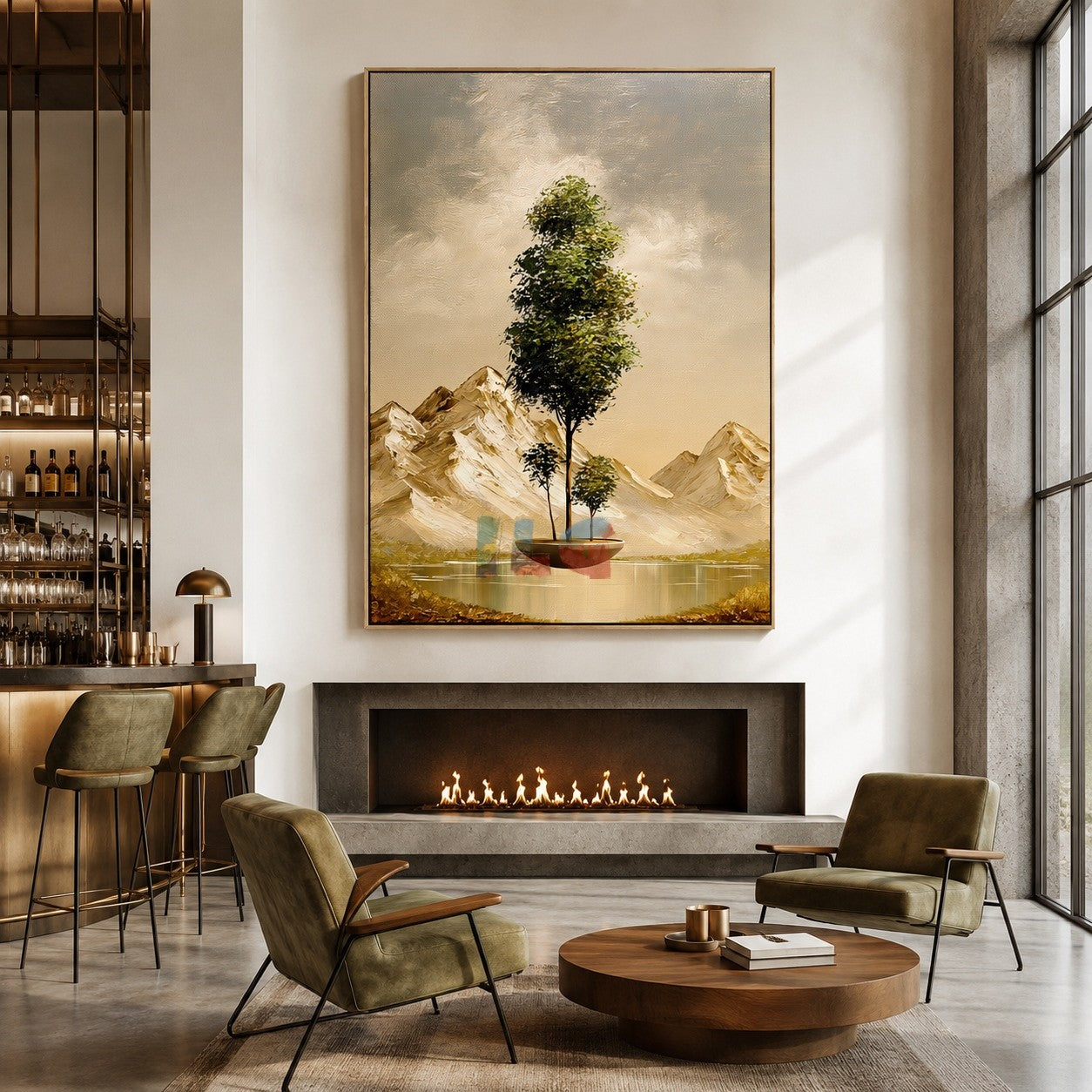 Floating Grove Valley – Landscape Wall Art