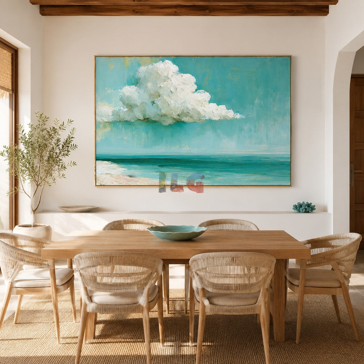 Cloud Drift Seascape – Coastal Landscape Wall Art