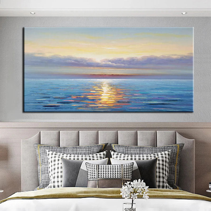 coastal wall art for modern home decor