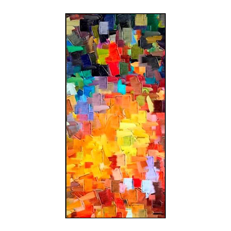 Lightgames-Textured Abstract Canvas Painting for Modern Home Decor