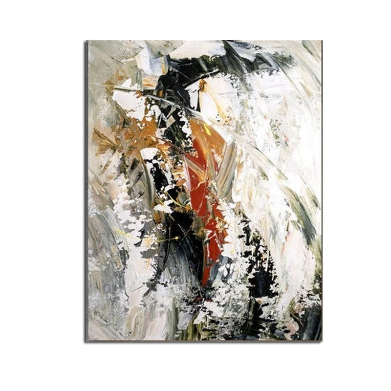 Wild Life-Abstract Modern Oil Painting - Bold Textured Wall Art for Living Room Decor