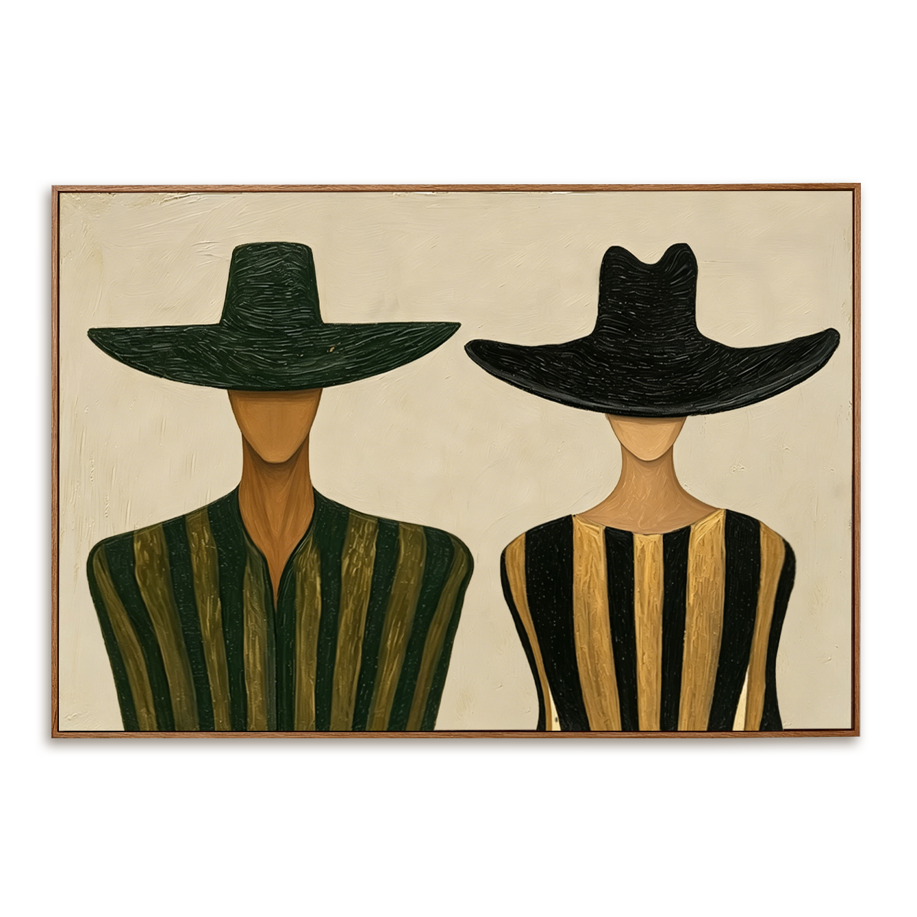 Urban Silhouettes – Abstract Minimalist Figure Wall Art