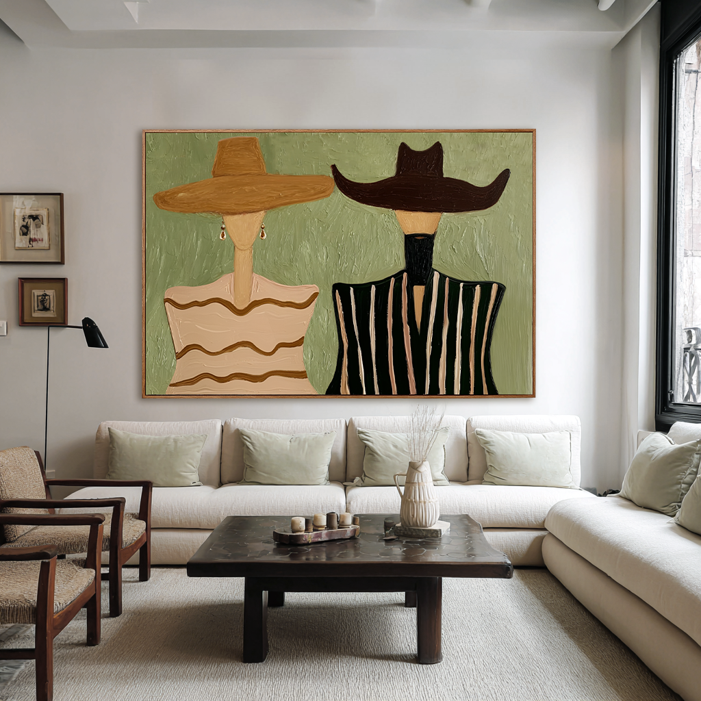 Kindred Horizons - Modern Figurative Wall Art