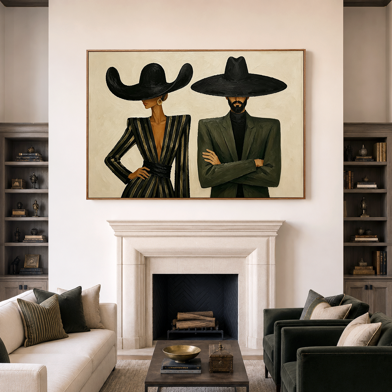 Midnight Prestige – Figurative Wall Art