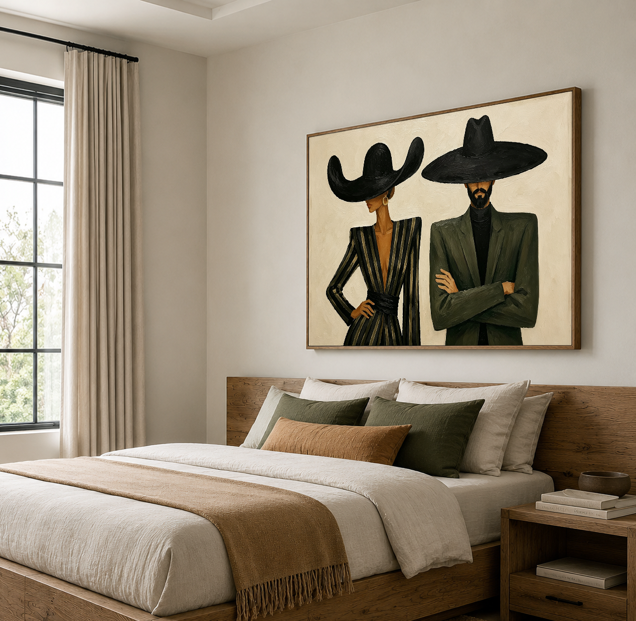 Midnight Prestige – Figurative Wall Art