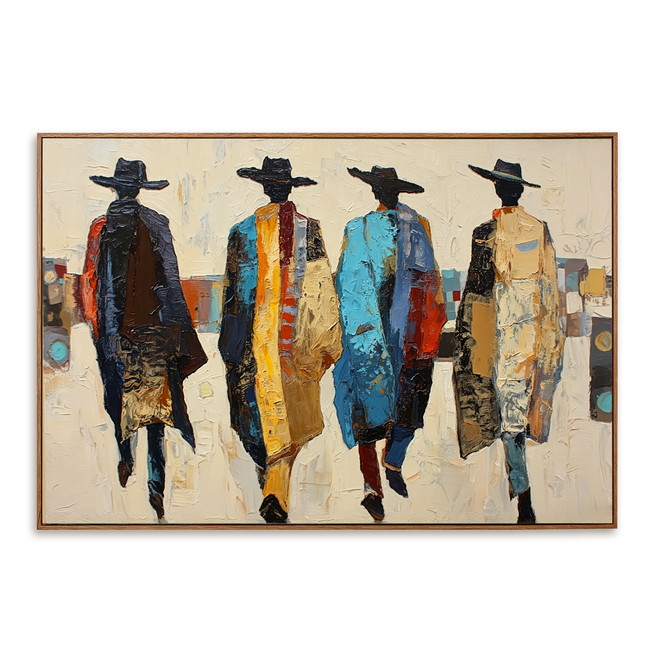 Confident Figures – Figurative Wall Art