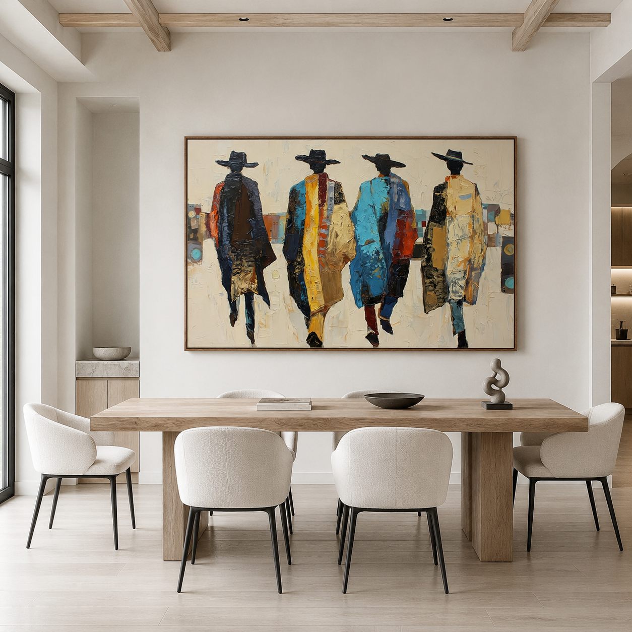Confident Figures – Figurative Wall Art