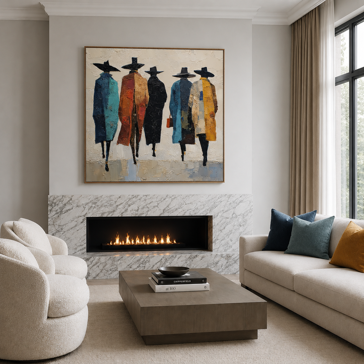 Midnight Passage – Figurative Wall Art