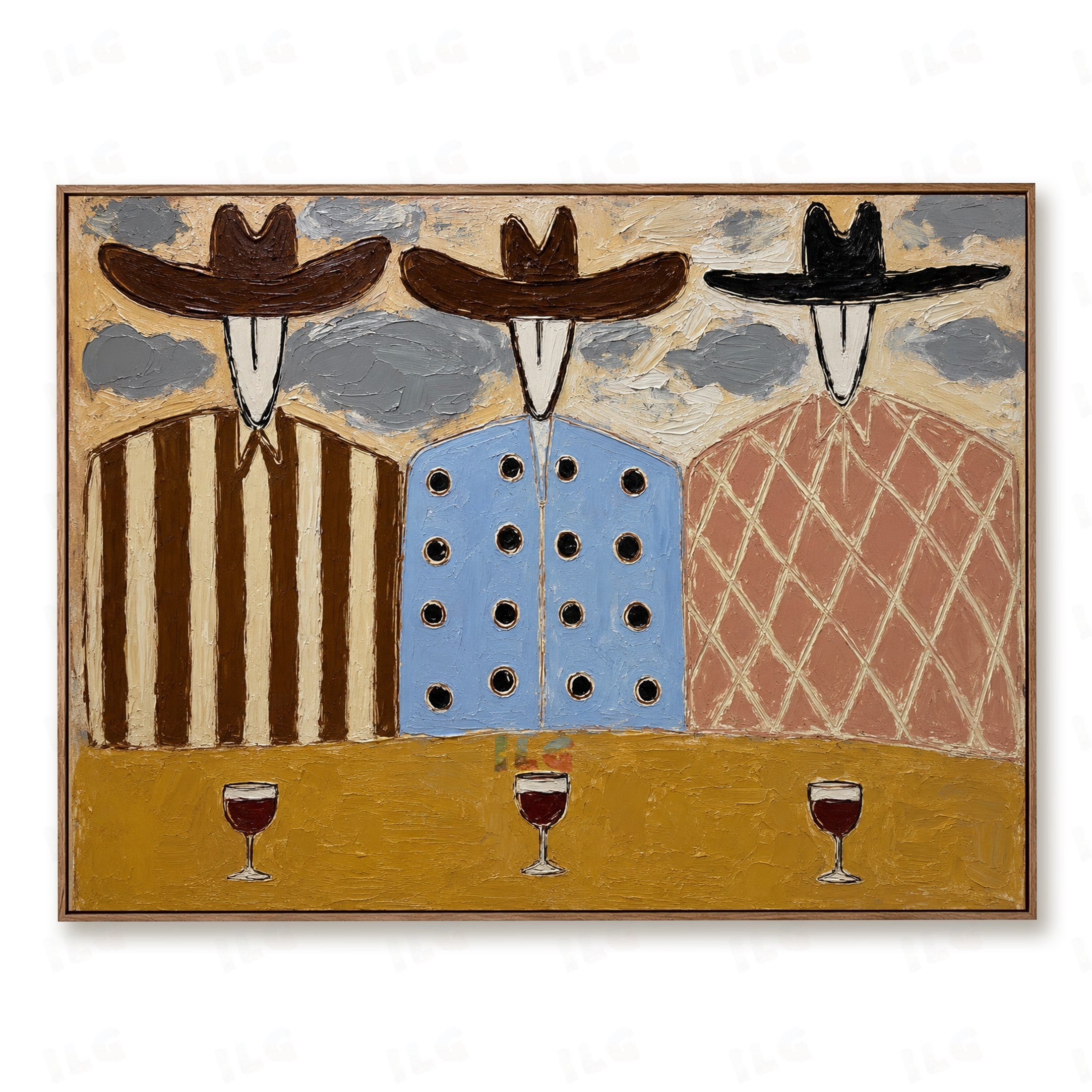 Gathered Reflections – Figurative Wall Art
