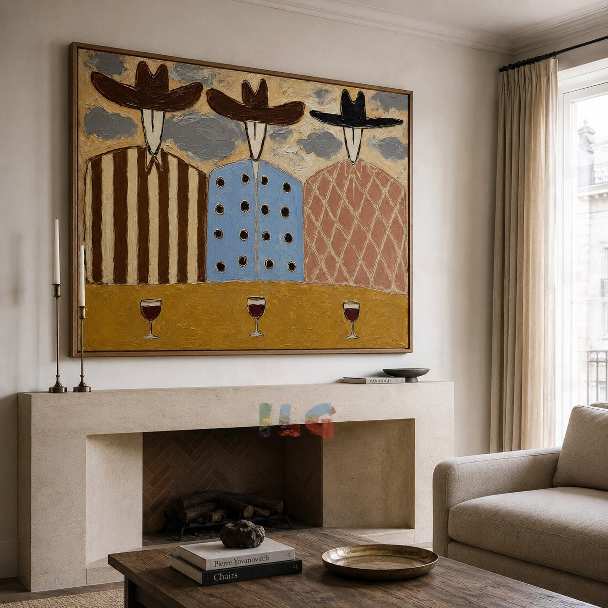 Gathered Reflections – Figurative Wall Art
