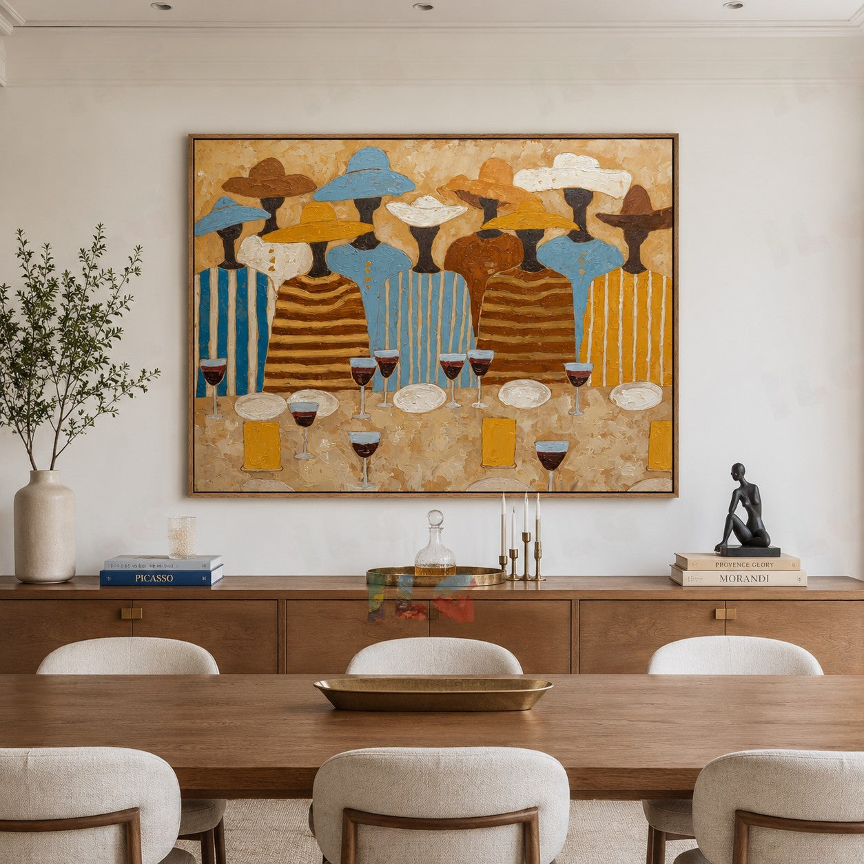 Celebration Gathering – Figurative Wall Art