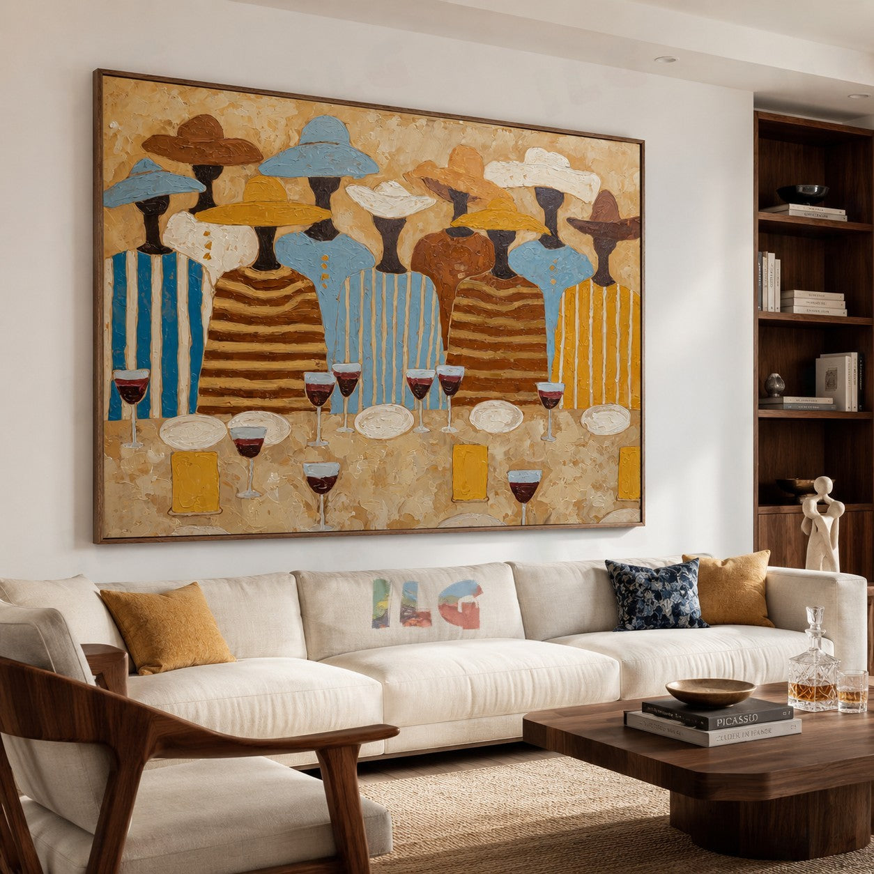 Celebration Gathering – Figurative Wall Art