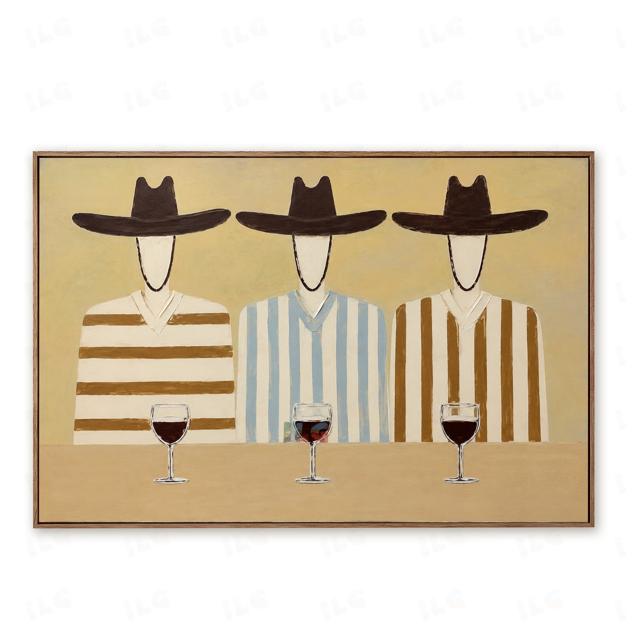Vintage Gathering – Figurative Wall Art