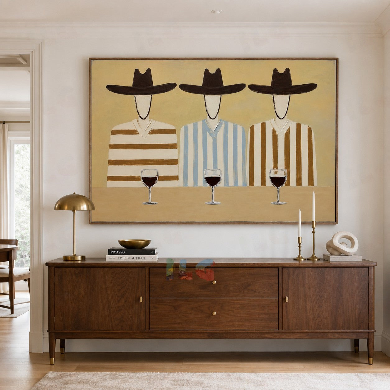 Vintage Gathering – Figurative Wall Art