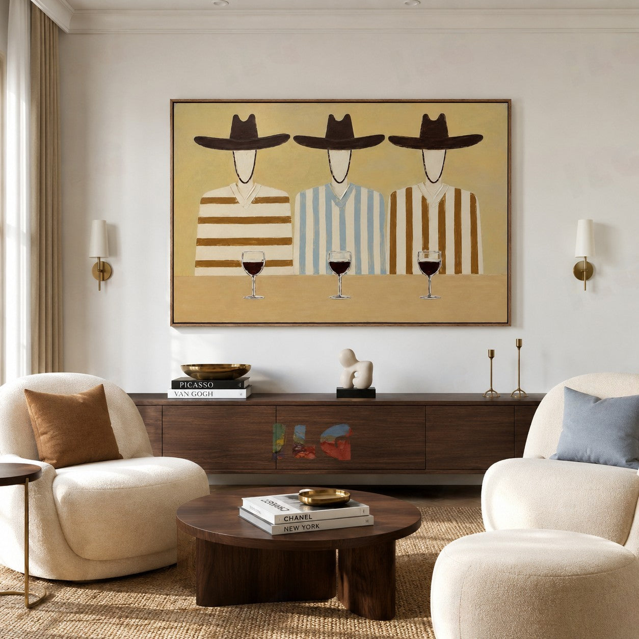 Vintage Gathering – Figurative Wall Art