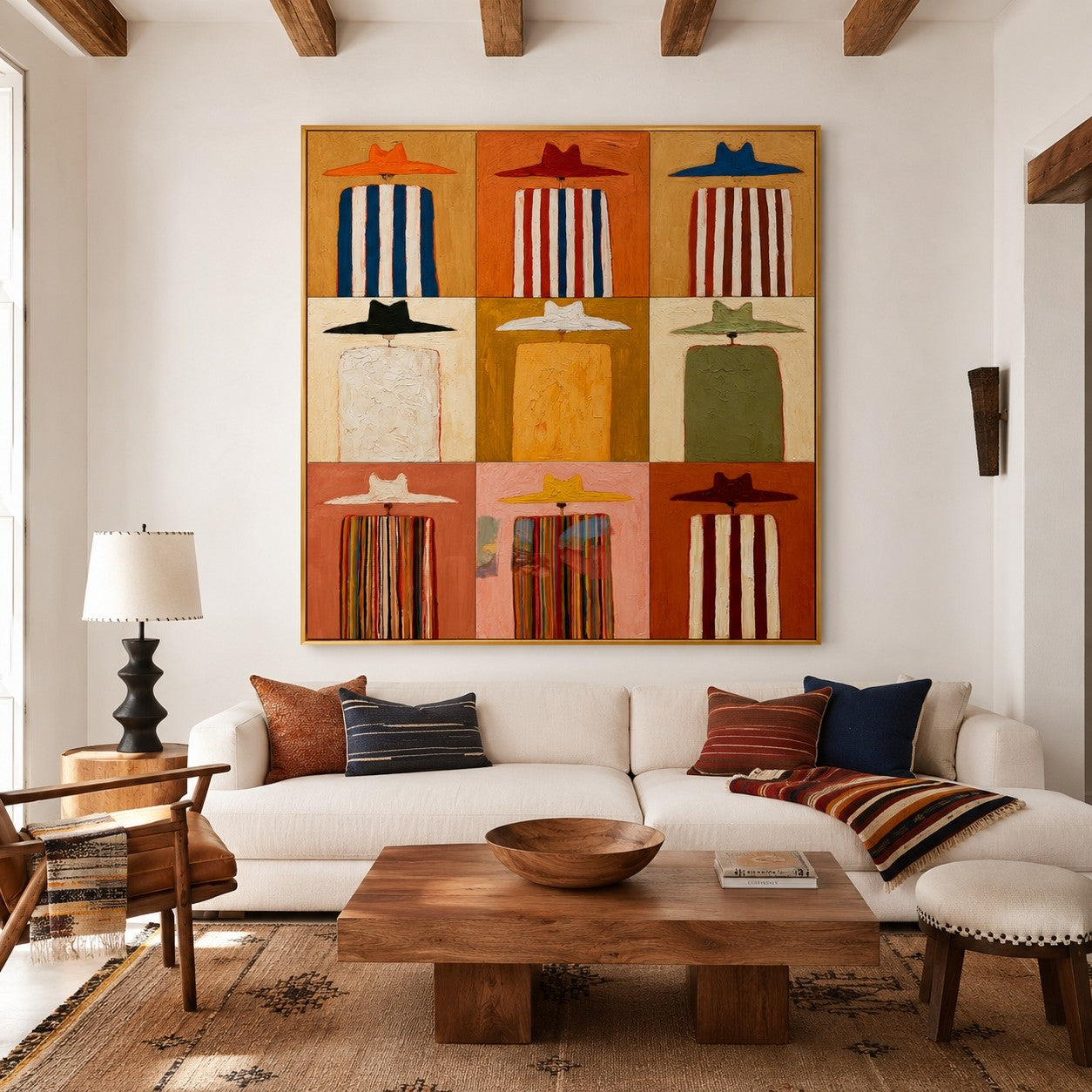 Western Hat Gallery Grid – Contemporary Wall Art