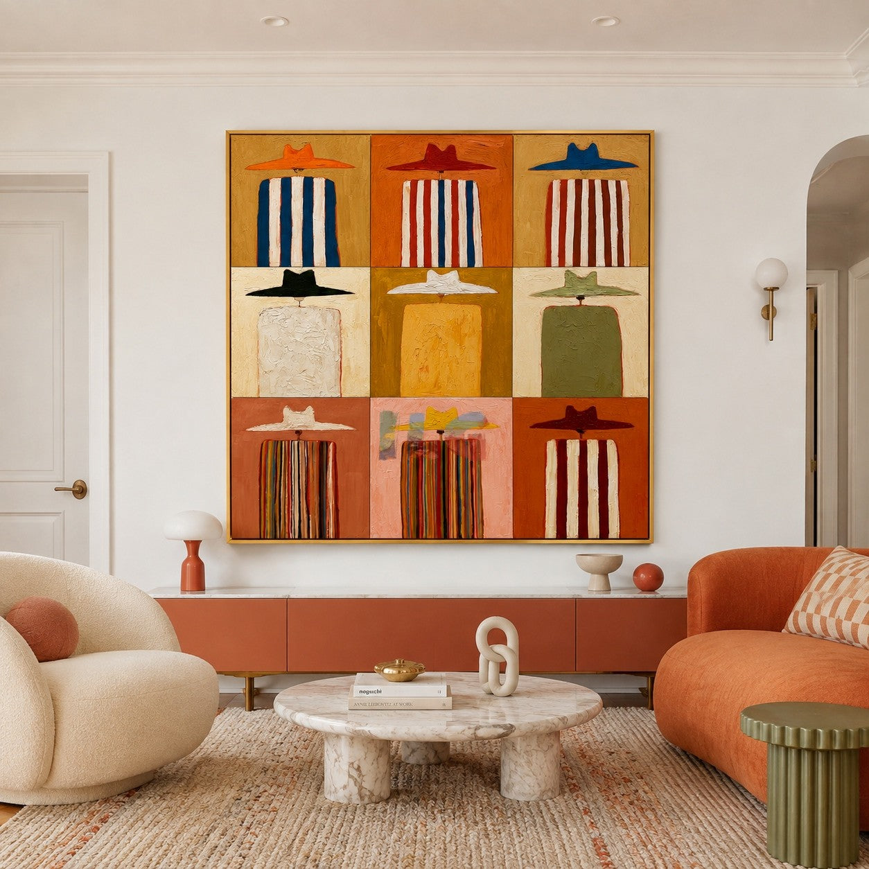 Western Hat Gallery Grid – Contemporary Wall Art
